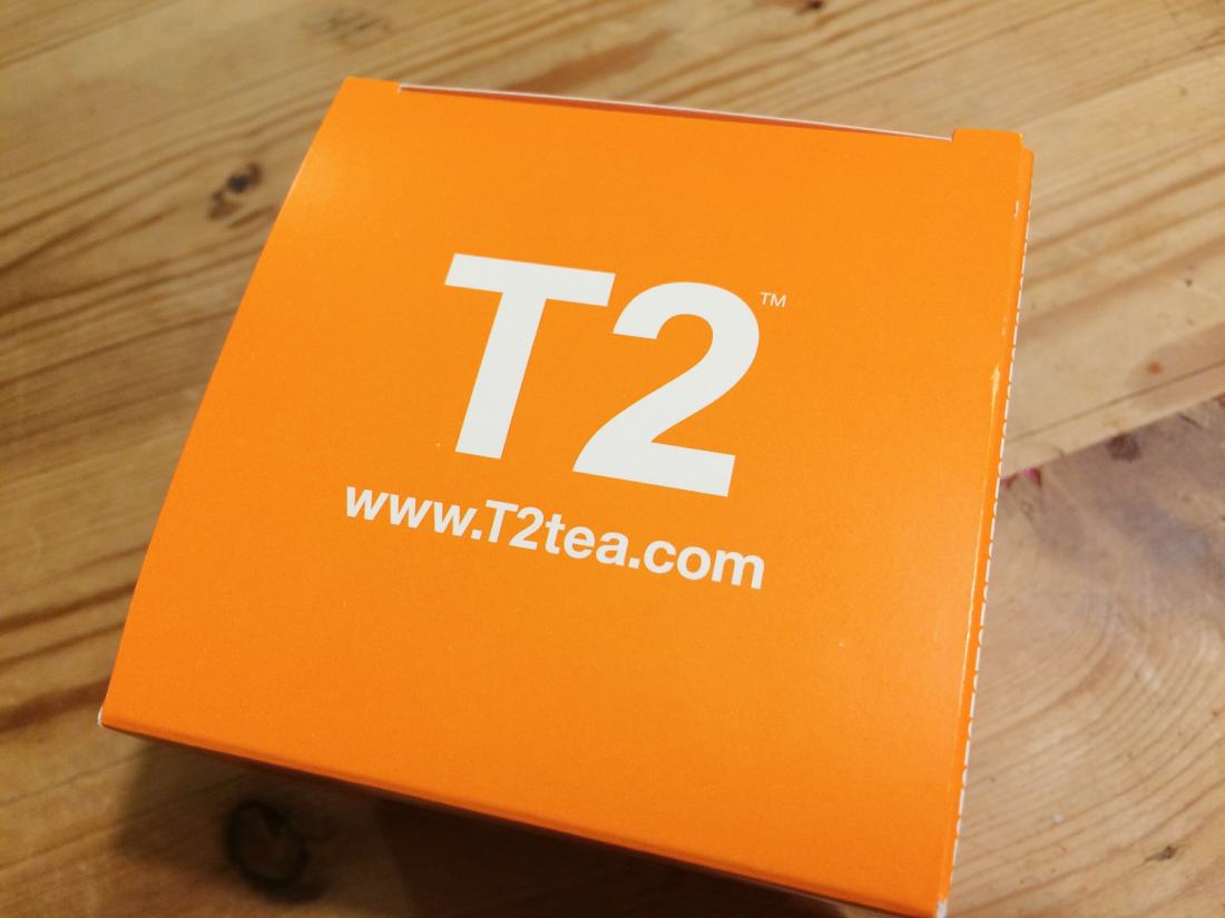 The T2 tea box